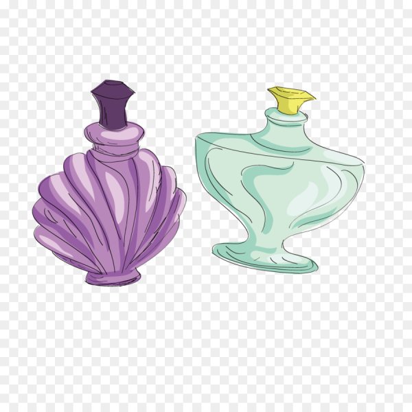 Духи флакон вектор