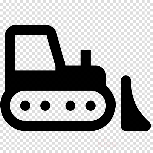 Бульдозер иконка