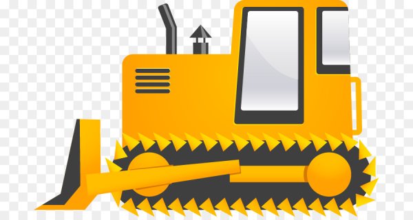 Бульдозер вектор