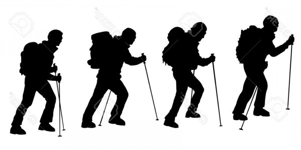 Трафарет турист