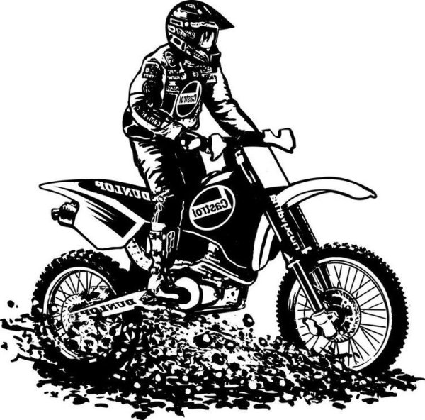 Эндуро вектор