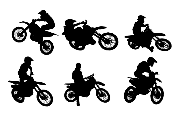 Силуэт мотоцикла