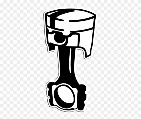 Трафарет поршня