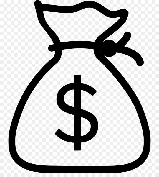 Значок мешок с деньгами