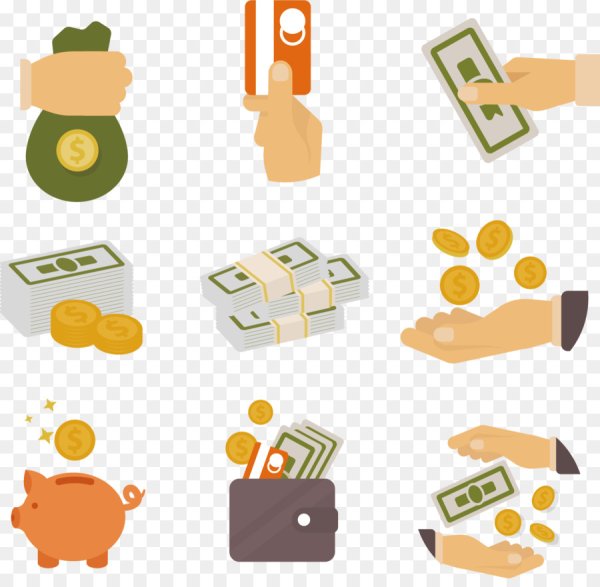 Деньги схематично