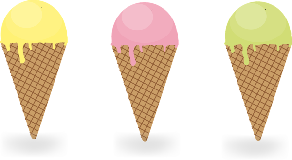 Рожок мороженое для детей