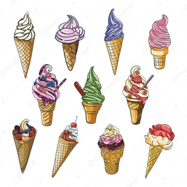 Мороженое Графика