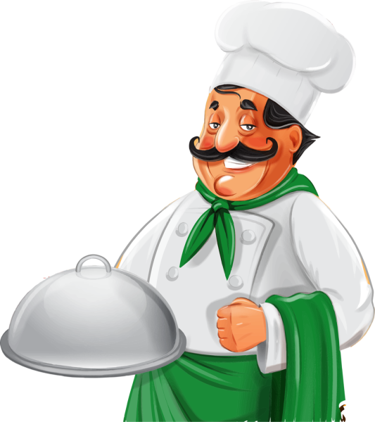 Повар иллюстрация