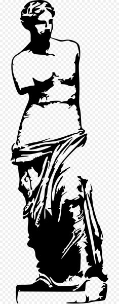 Статуя Венеры Милосской вектор