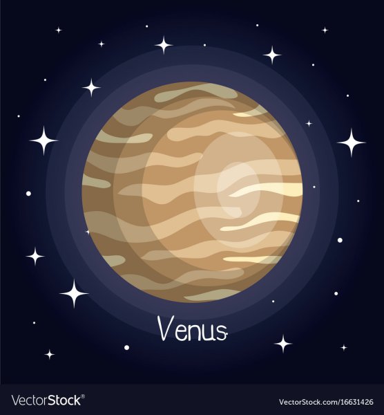 Планета Венера мультяшный