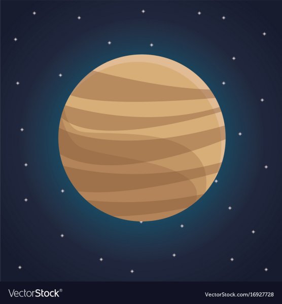 Планета Венера вектор