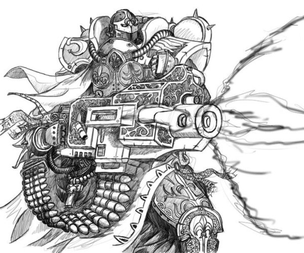 Сестры битвы хеви Болтер