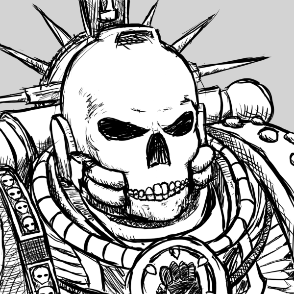 Warhammer 40.000 эскизы