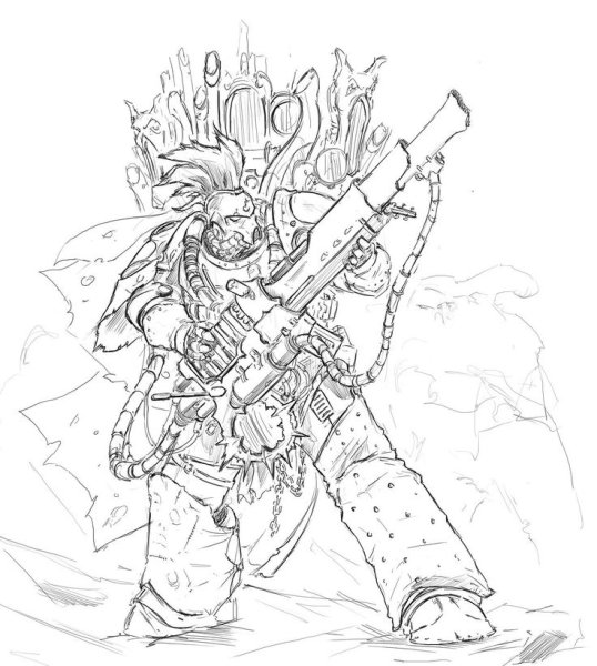 Татуировки вархаммер 40к