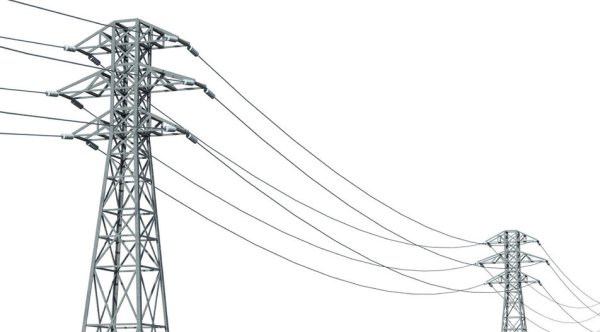 Опора электропередач вектор