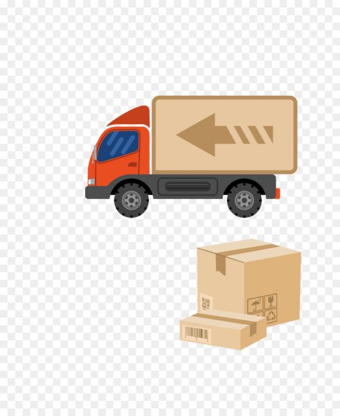 Грузовой автомобиль для презентации