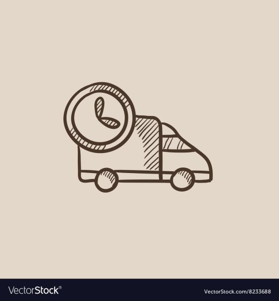 Доставка нарисованная