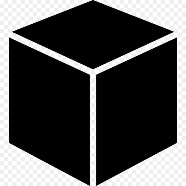 Куб на прозрачном фоне