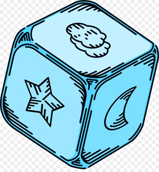 Кубики нарисованные