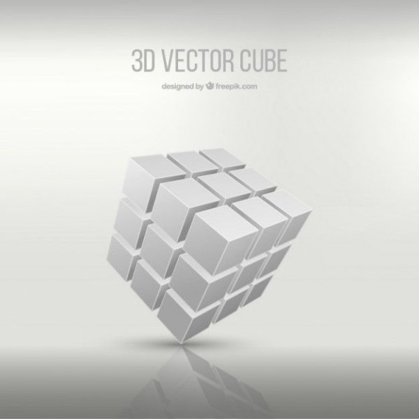 Логотип 3d куб Cube