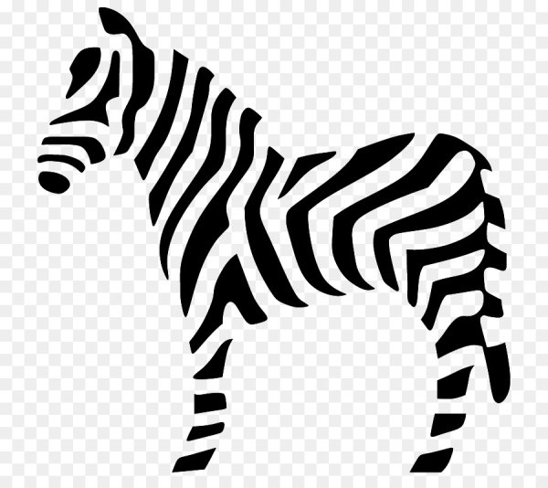 Зебра вектор