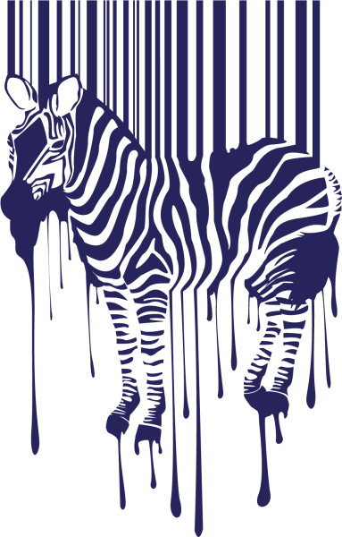 Графическая Зебра