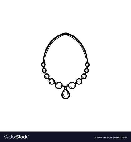 Колье контур