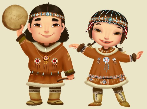 Костюмы народов чукчи