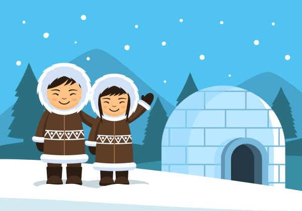 Эскимосы дети