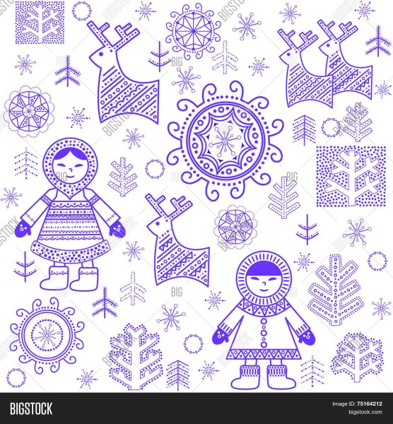 Узоры чукчей