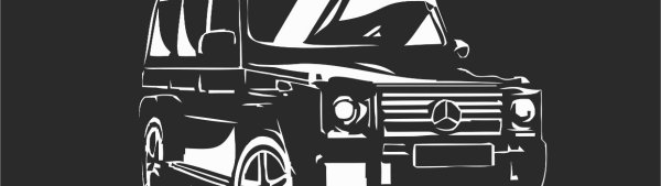 Мерседес Гелендваген вектор