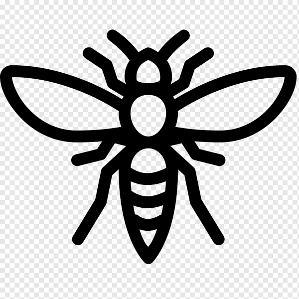 Стилизованная пчела