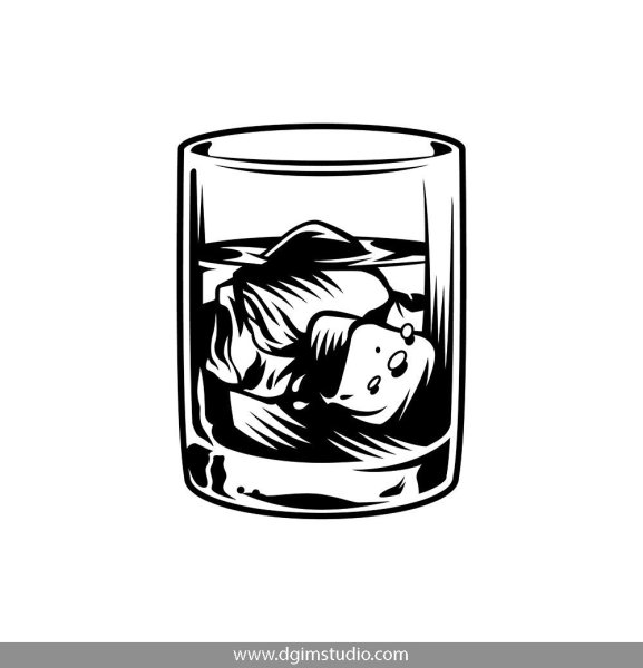 Лед в стакане