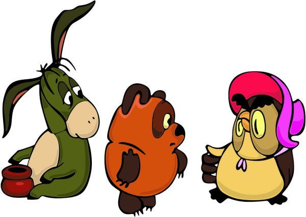 Герои Винни пуха советского