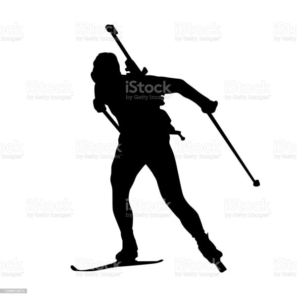 Биатлонист вектор