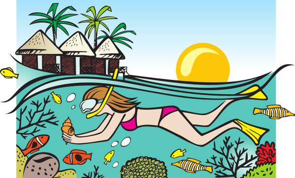 Пляжные рисунки