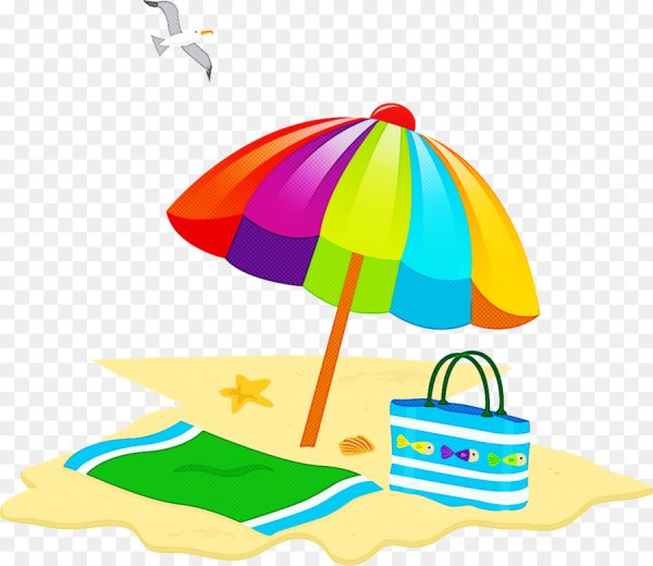 Пляжный зонтик мультяшный