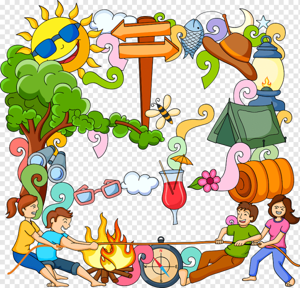 Летние каникулы клипарт