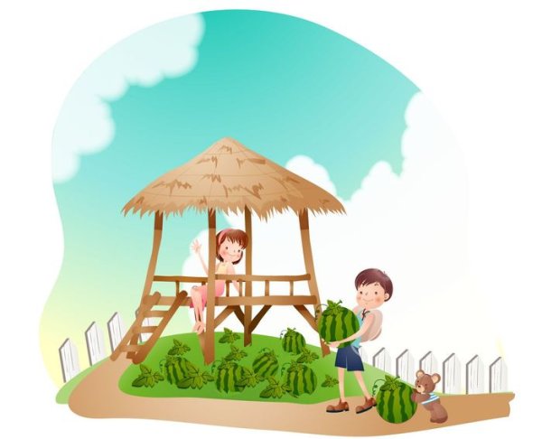 Рисунок лето для детей