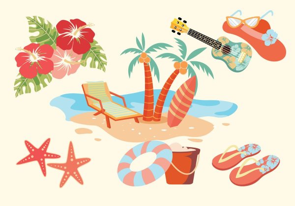 Рисунки в гавайском стиле