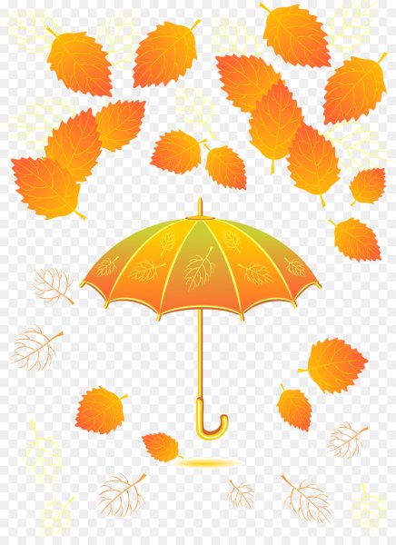 Осенний зонтик