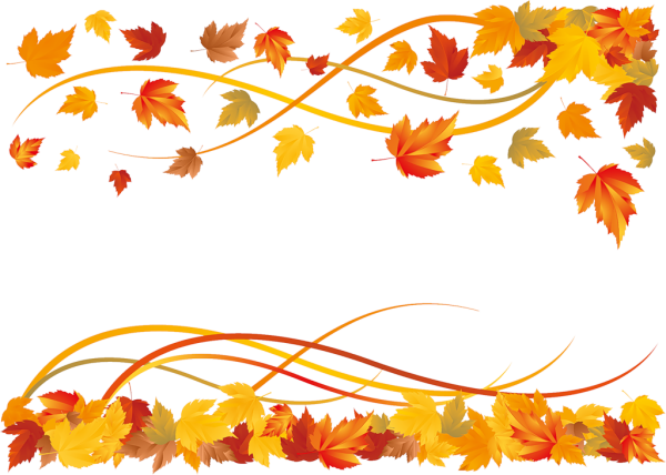 Осенние листья рамка