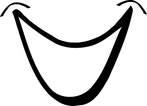 Улыбка для вырезания