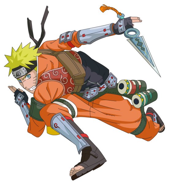 Наруто в векторной графике