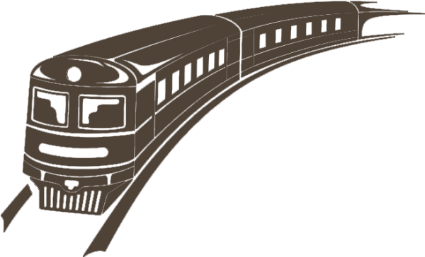 Поезд вектор