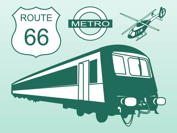 Метро вектор