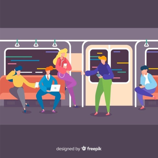 Метро вектор