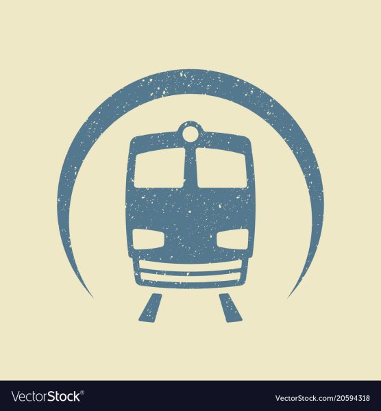 Значок станции метро вектор