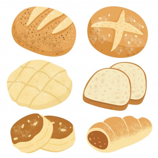 Векторные булочки