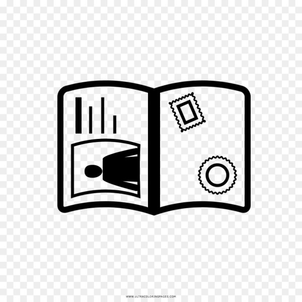 Паспорт открытый иконка